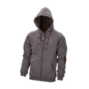 Browning Sweatshirt snapshot  zip gris cendré