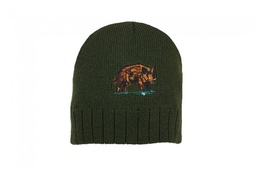 Bonnet theme chasse vert