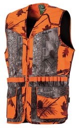 Treeland Gilet enfant camo orange/forest