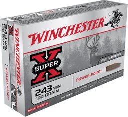 Winchester 243 power point 100gr