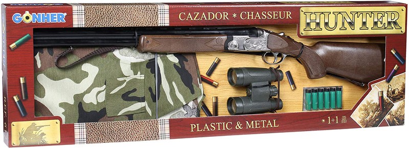 Coffret fusil et accessoires de chasse pour enfant