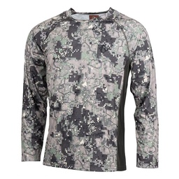 Somlys T-shirt ML stretch digital vert