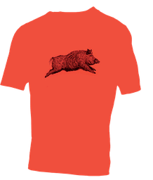 Treeland Tee-shirt enfant orange sanglier