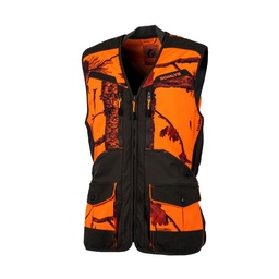 Somlys Gilet softshell camo orange vert