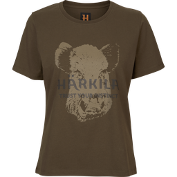 Harkila T-shirt femme wildboar willow green