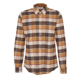 Barbour Valley tailored checked brown