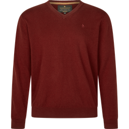 Seeland Pull col V pine merlot