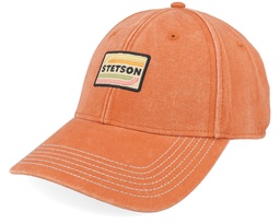 [23294113] Stetson Baseball cap cotton burned orange