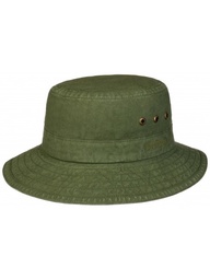 Stetson Bob delavé organic cotton forest green