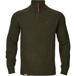 Harkila Pull Vincent merino demi-zippé rosin
