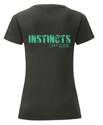 INSTINCTS Chasse Tee shirt femme Gris