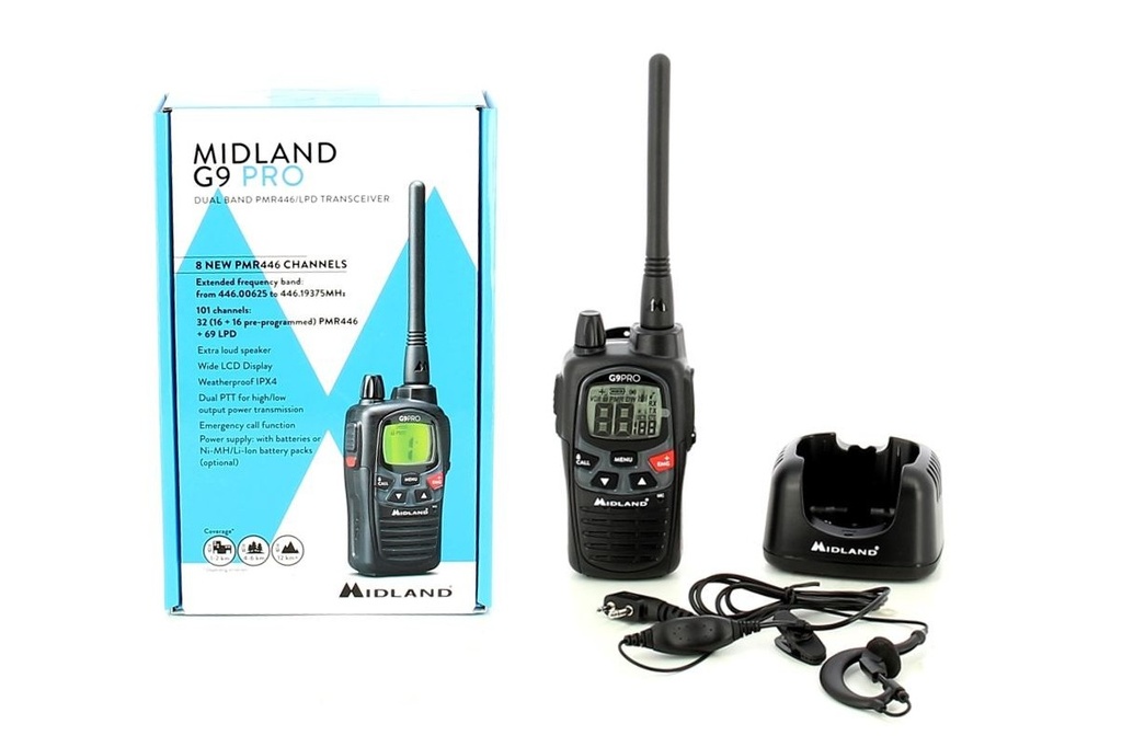 Kit audio oreillette pour G9 Pro Midland